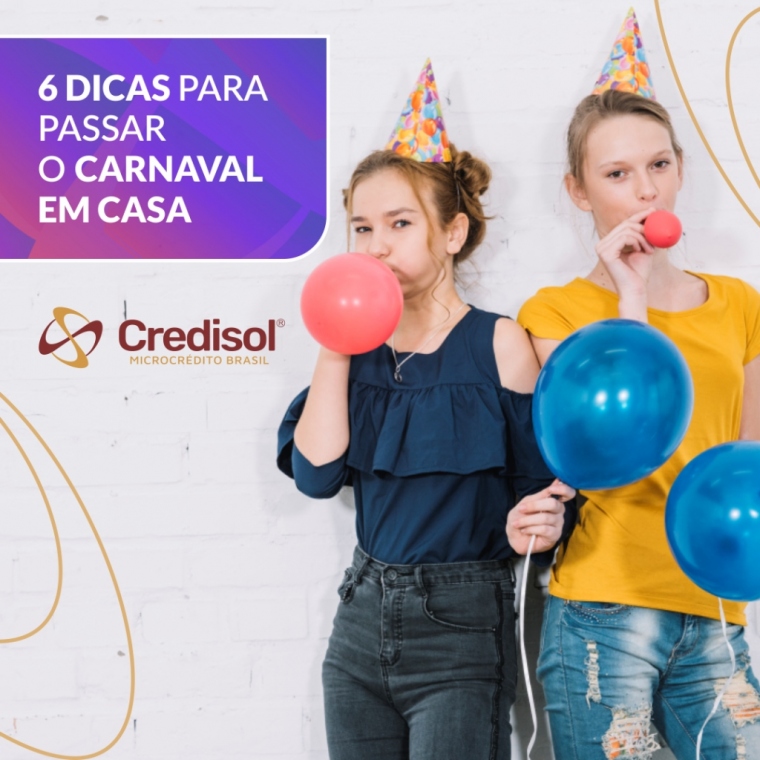 Imagem do post 6 DICAS PARA PASSAR O CARNAVAL EM CASA