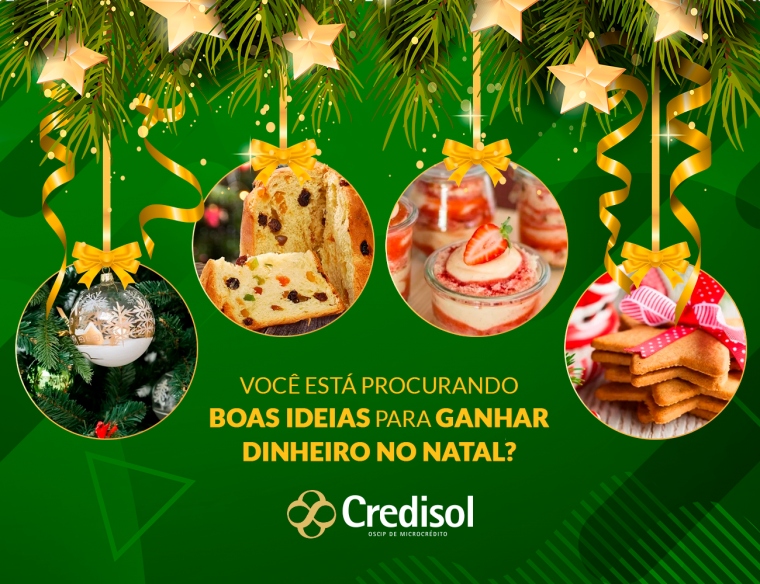 Imagem do post VOCÊ ESTÁ PROCURANDO BOAS IDEIAS PARA GANHAR DINHEIRO NO NATAL?